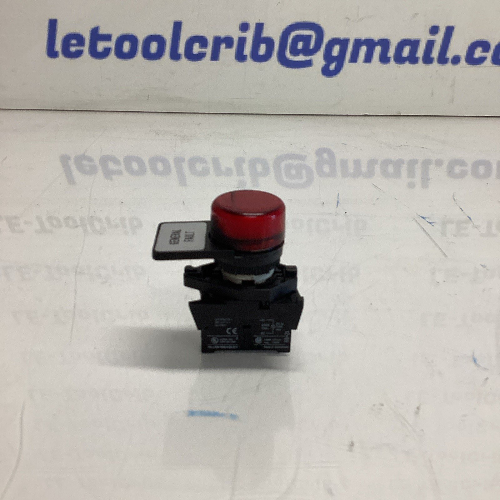 Allen Bradley General Fault Button 800E-3D0 Ser. A L-963