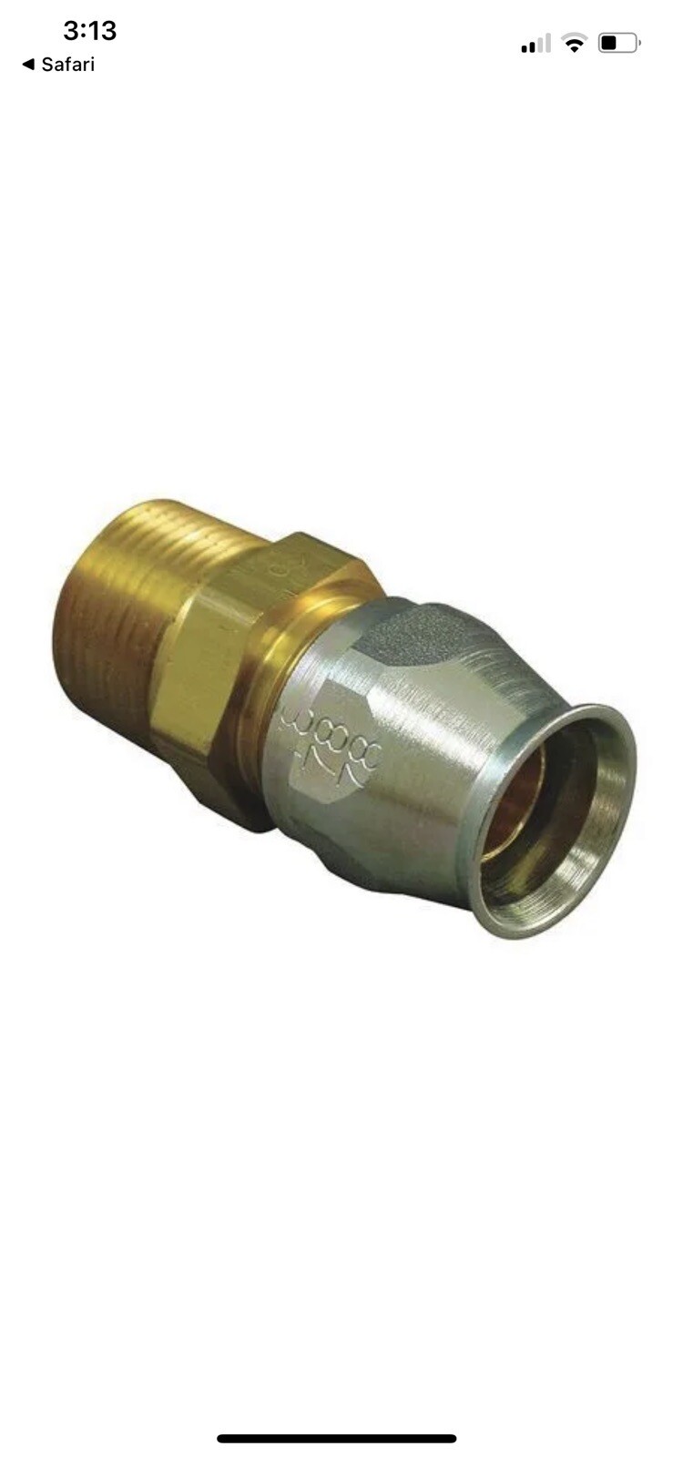 EATON Aeroquip 38-190627-16-16 Hose Fitting,Screw Together,7/8 Hose 2 Pack!