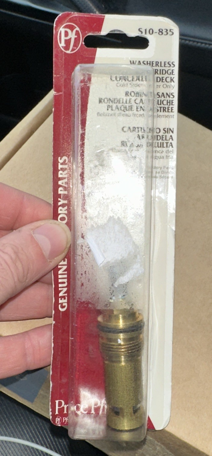 Price Pfister S10-830 Cartridge Hydroseal