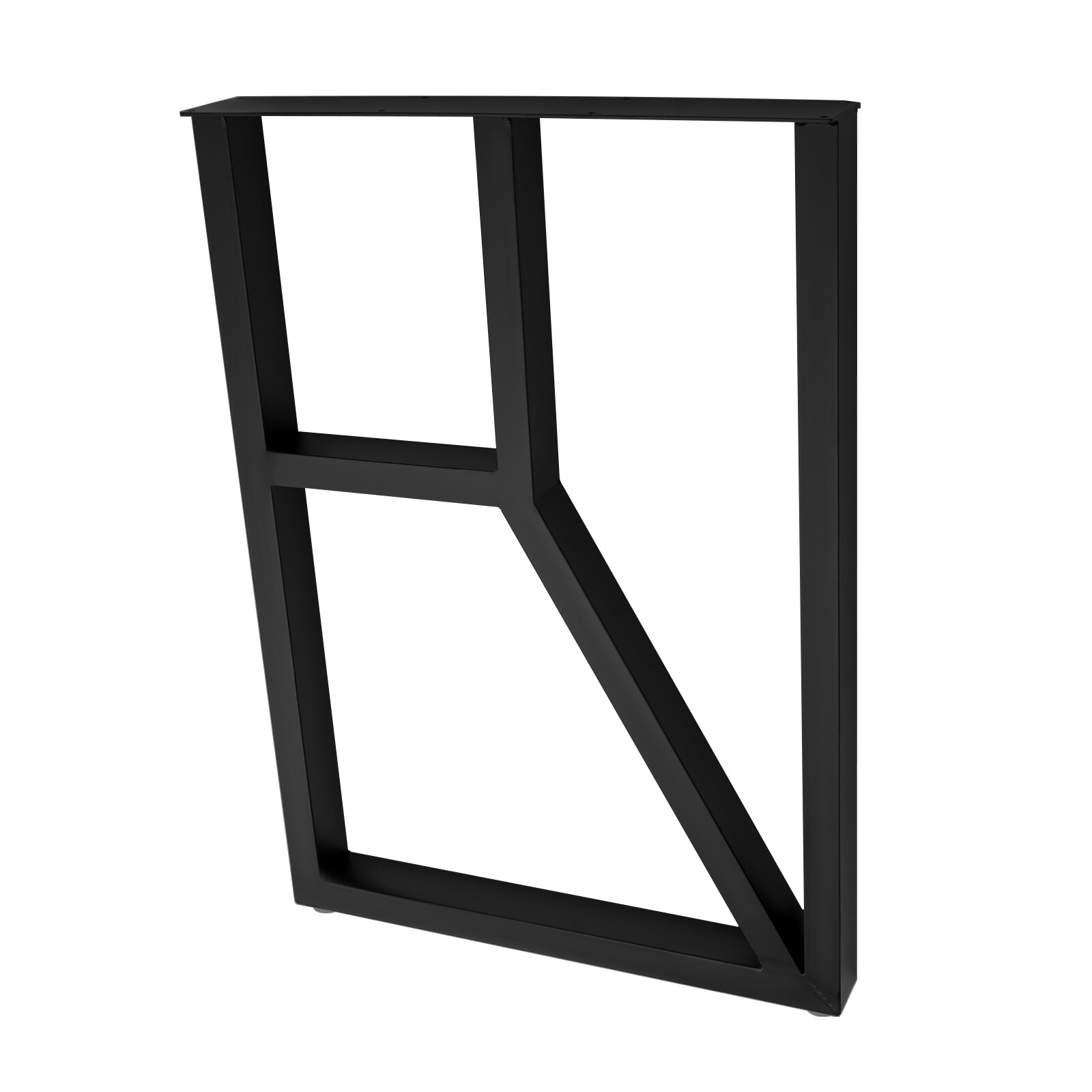Metal Rectangle Furniture Legs Black Modern Furniture Legs 2 Table Legs