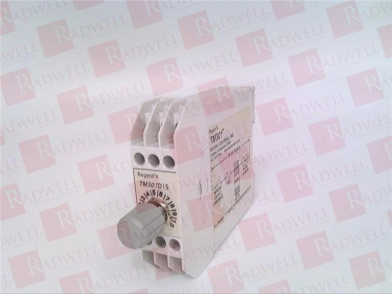 REGENT CONTROLS TM301D1S-120 / TM301D1S120 (USED)