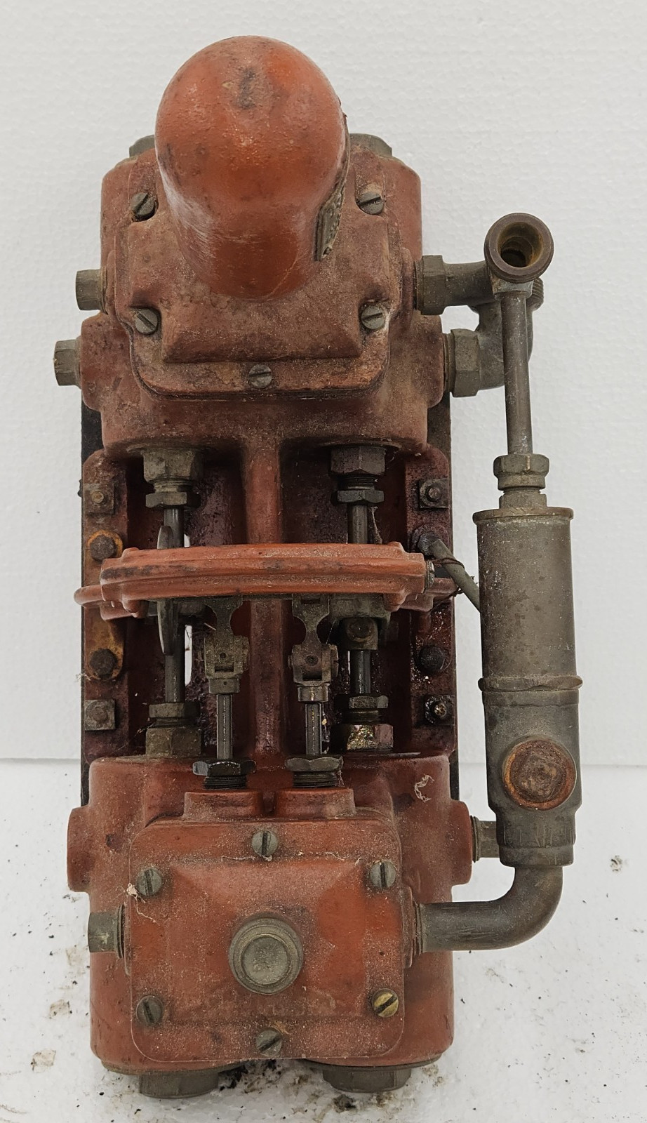 Antique Original Roberts Duplex water motor, STEAM PUMP Steam Engine Dayton Ohio