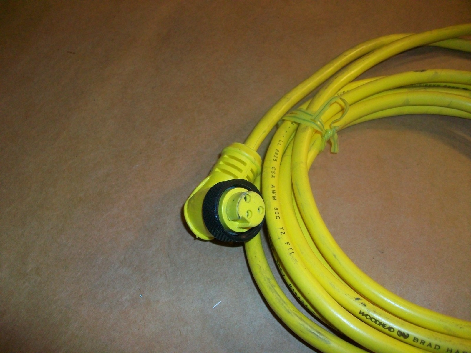 WOODHEAD Molded Cord Set 40960-1890 3 pole female NEW