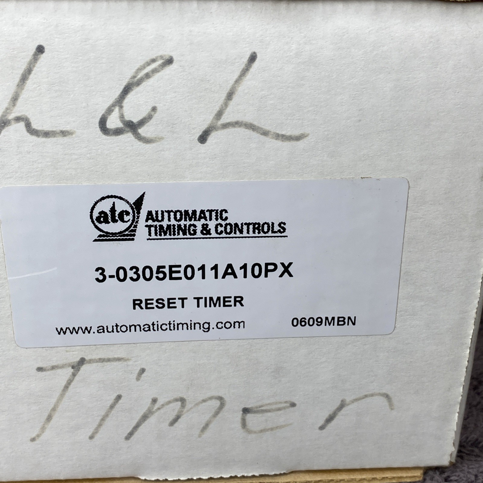 ATC 3-0305E011A10PX Reset Timer New Old Stock New In Box