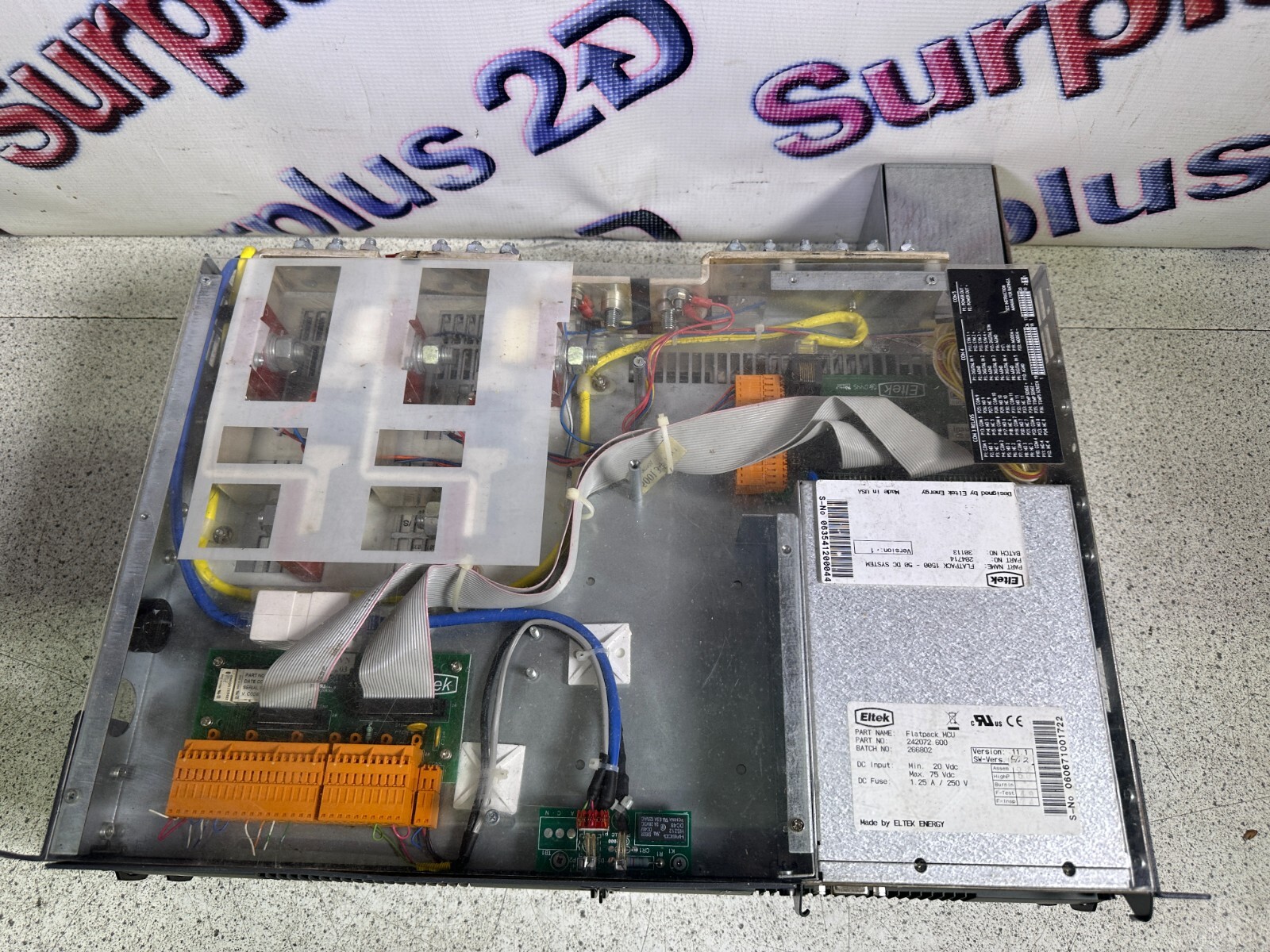 Eltek Flatpack 1500-50 DC system