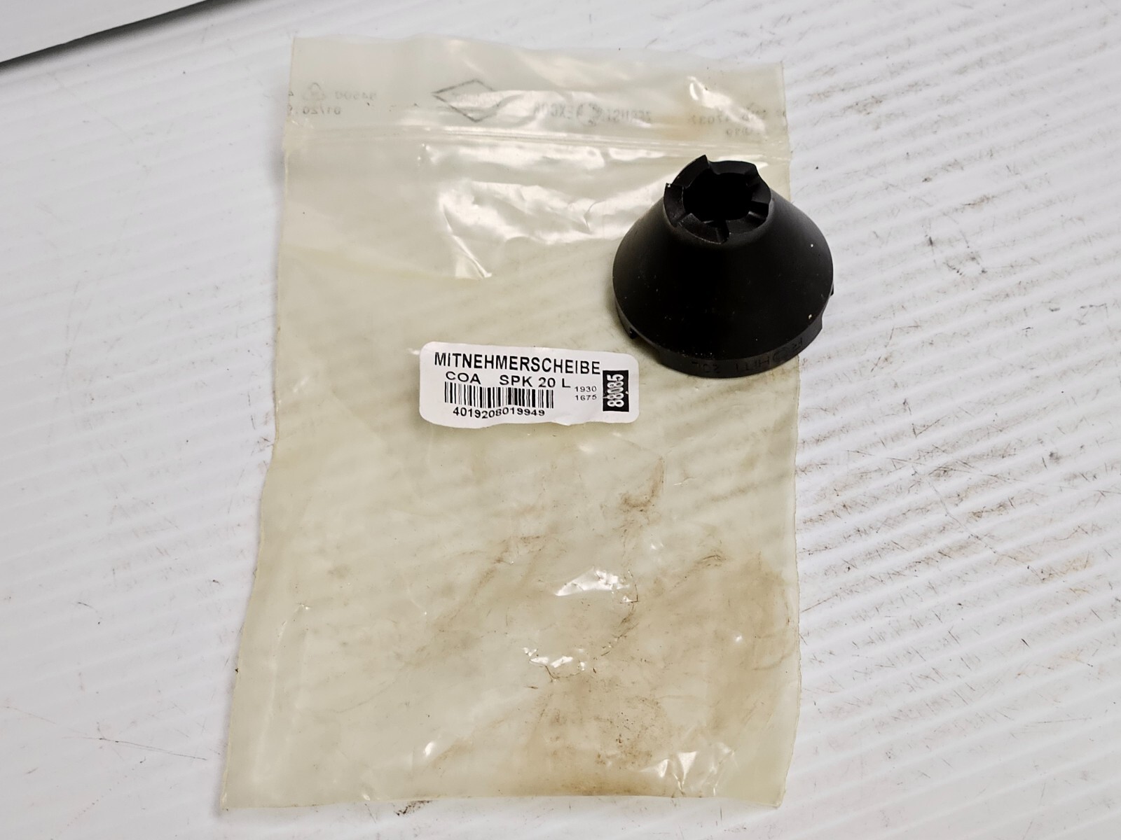 NEW ROHM MITNEHMERSCHEIBE DRIVE CONE FACE DRIVER DISC 88085 COA SPK20L 20L