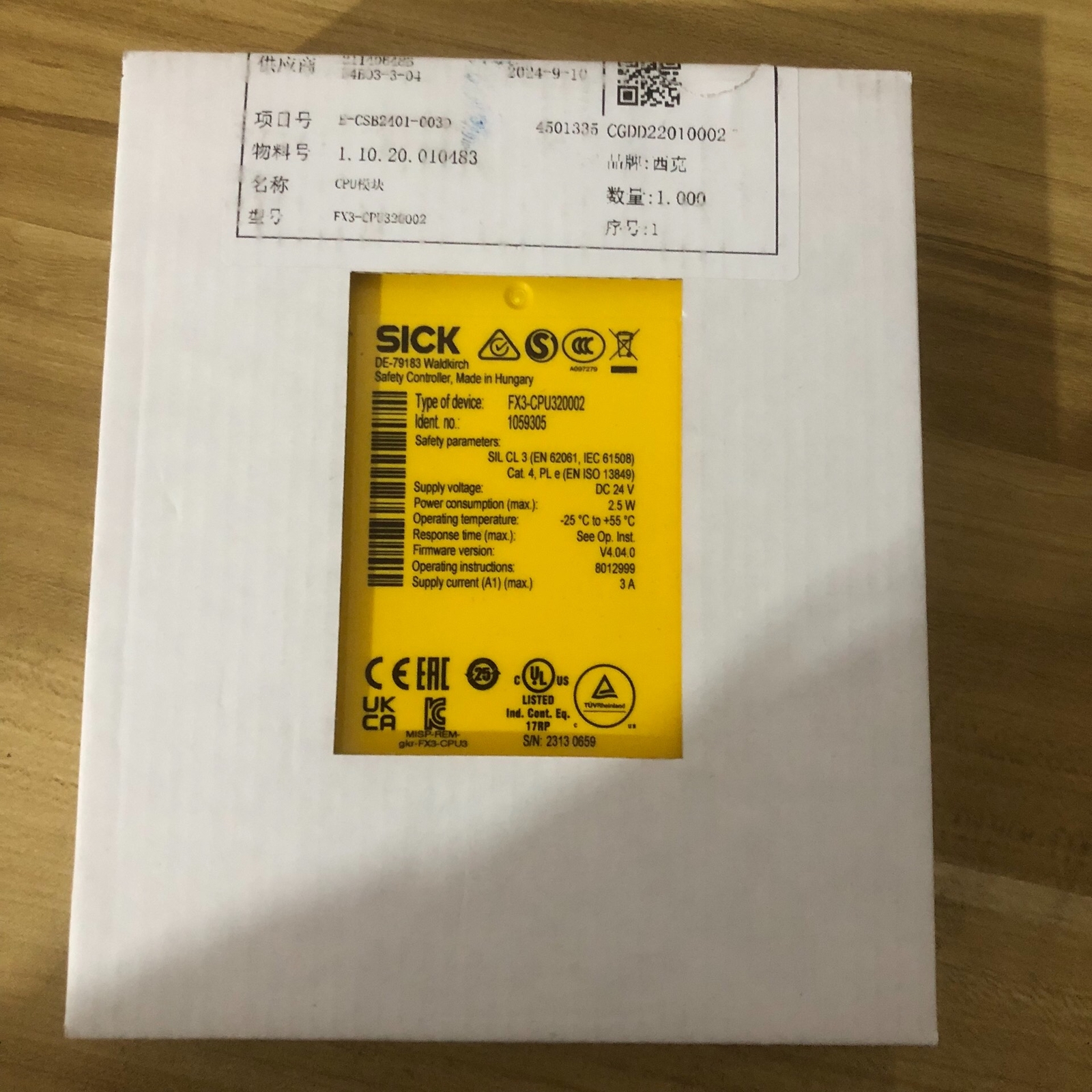 one FX3-CPU320002 1059305 new Accept counteroffer