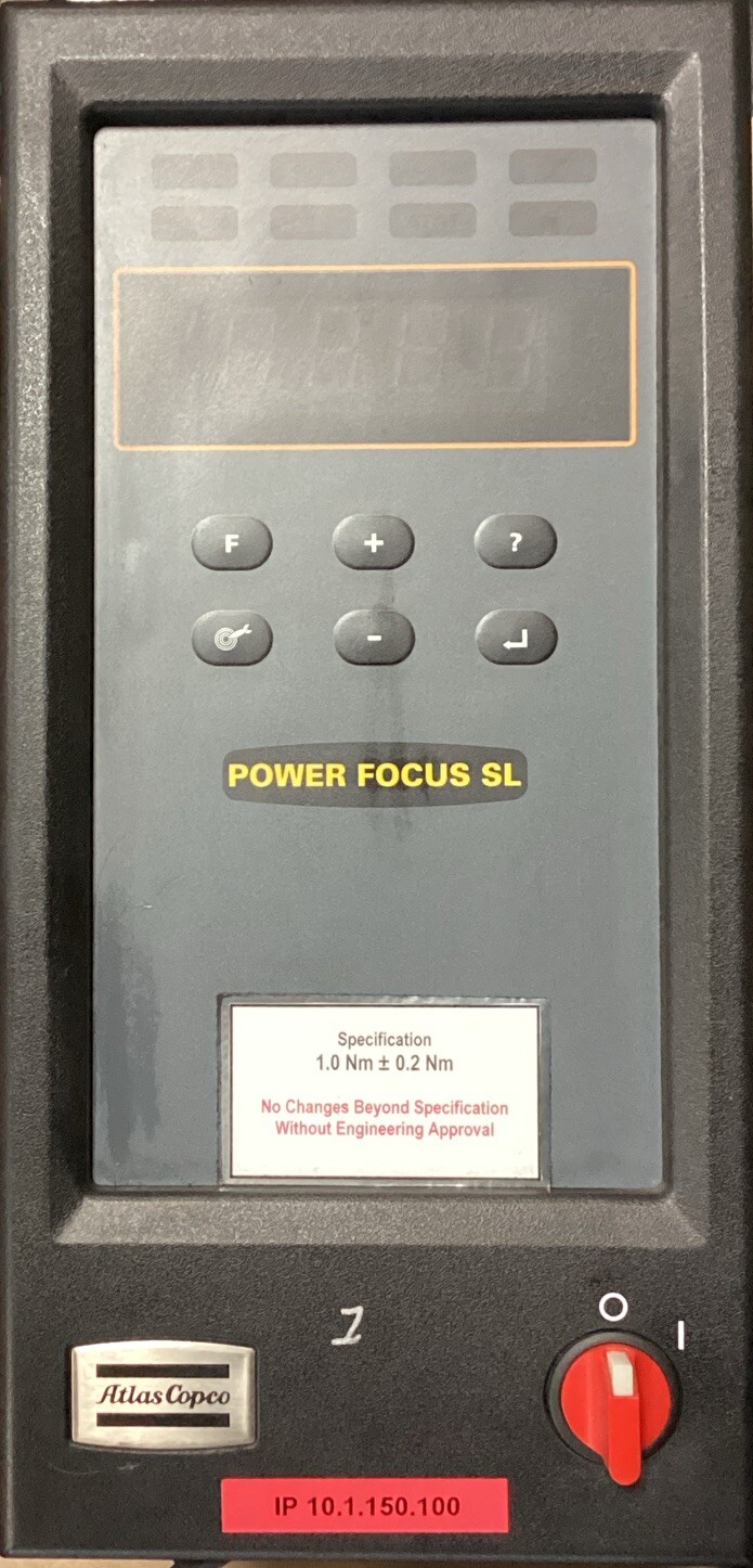 Atlas Copco Power Focus SL Nutrunner Controller PF4002-C-HW