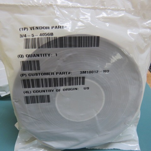3M 3/4-5-4056B Qty of 1 per Lot Double Coated, Double Sided Tape Acrylic, 100 A
