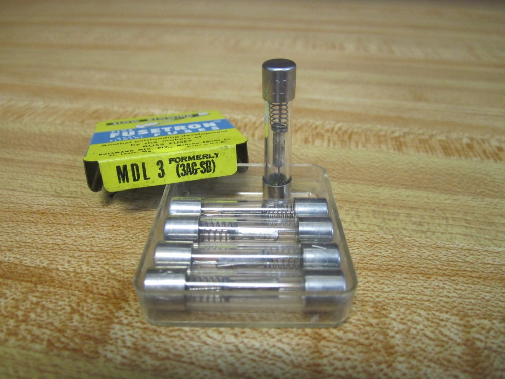 Buss MDL-3 Bussmann Fuse Cross Ref 4XH61 3AG-SB Spring Element (Pack of 60)