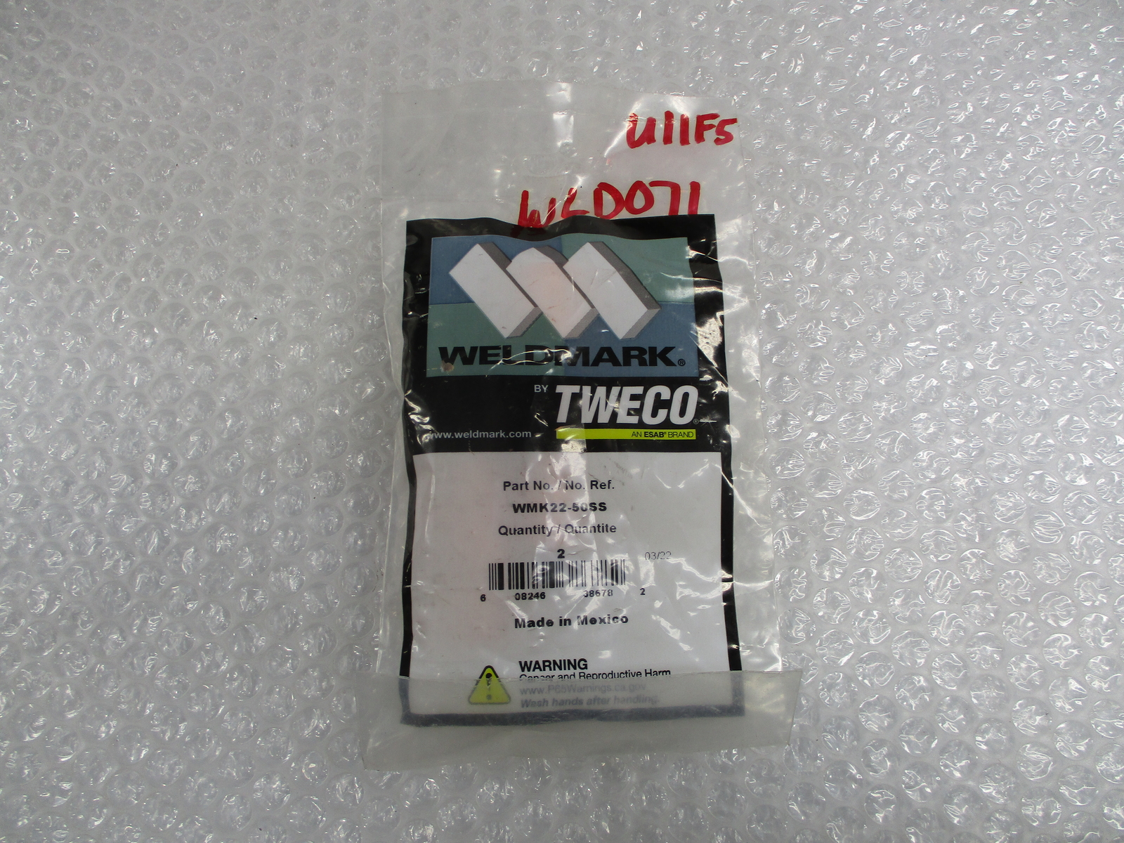 WELDMARK WMK22-50SS NOZZLE PKG OF 2 NSMP