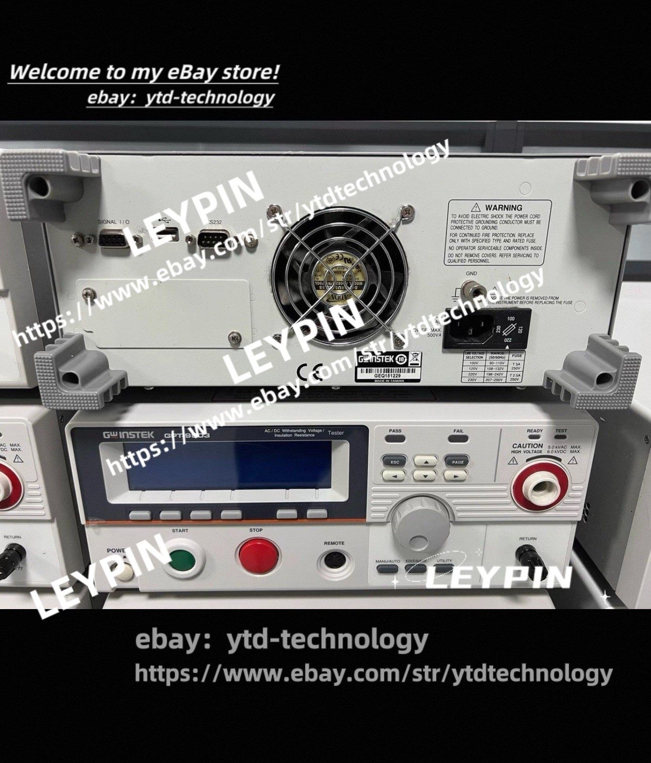 1 PCS Used GW Instek GPT-9803*ytd