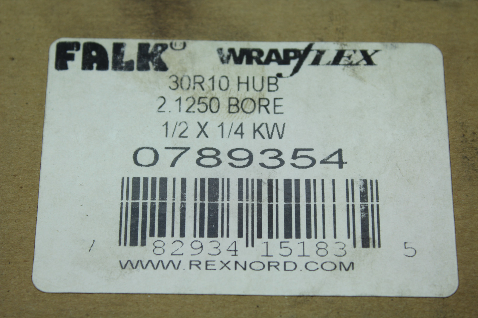 Falk 30R10 Hub 2.1250 Bore 1/2 X 1/4 KW 0789354