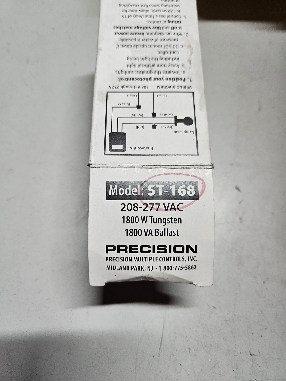 Precision Raintight Photoelectric (ST-168)