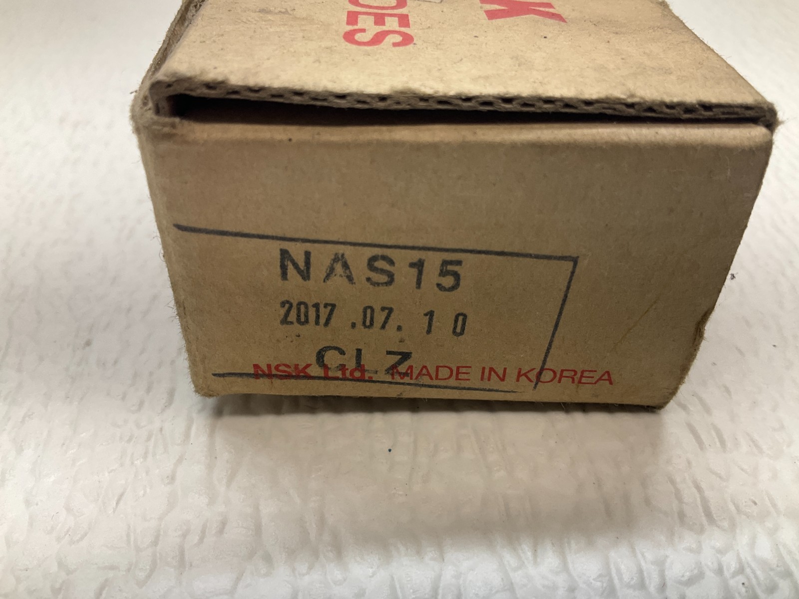 NSK NAS15 Linear Bearing Block Lot of 2 (TSC)