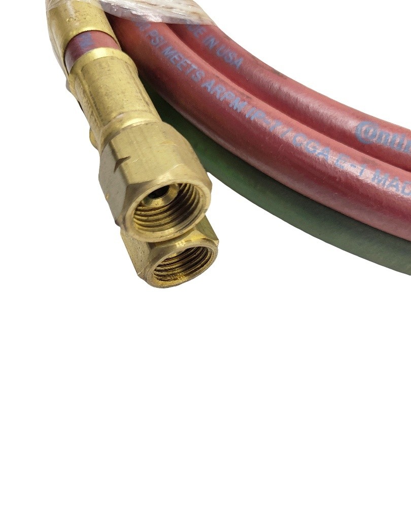 NEW CONTINENTAL 6010316-6 TWIN LINE 1/4″ X 6 WELDING HOSE