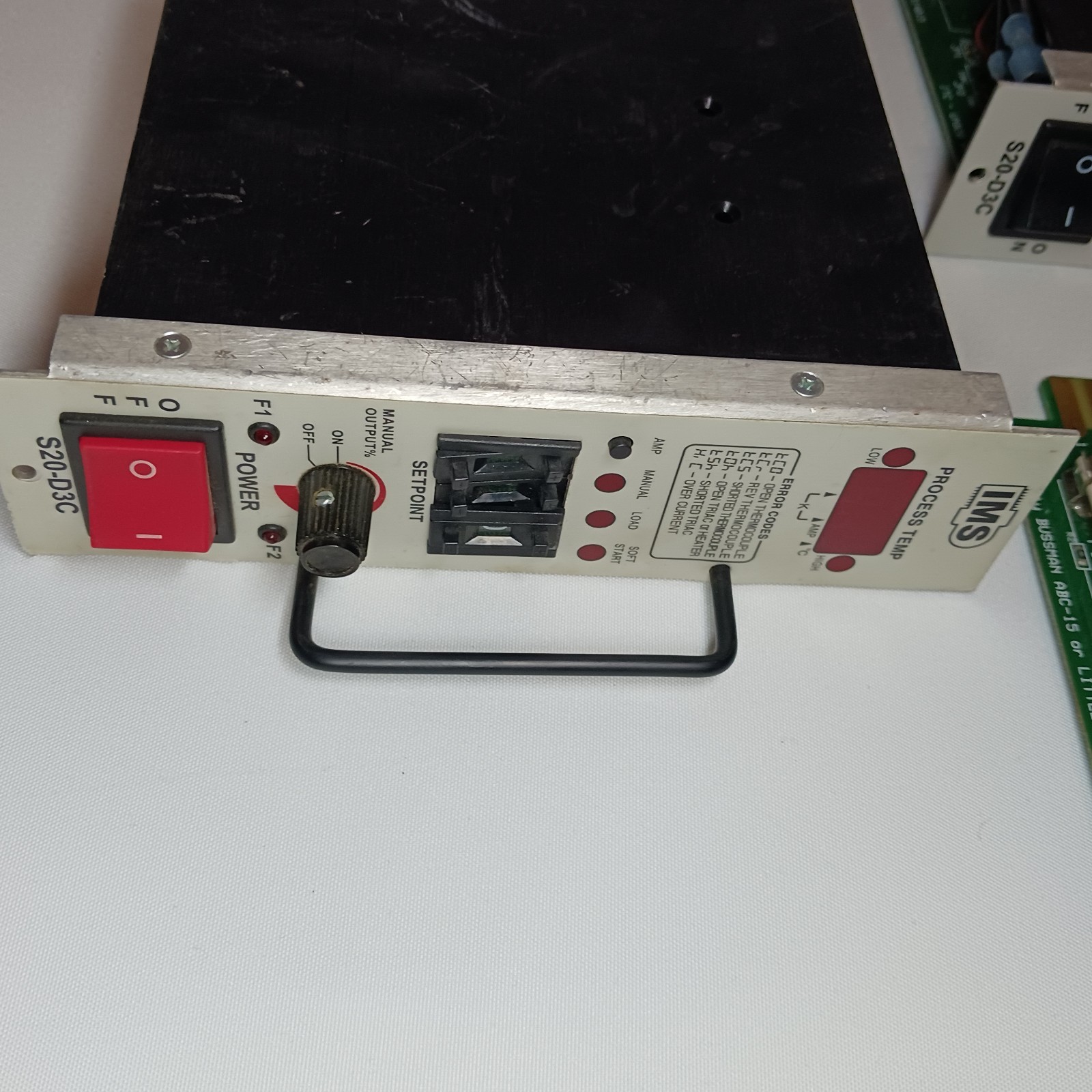 ITC S20-D3C Process Temperature Controller Lot of 3 For Parts Repair As-Is