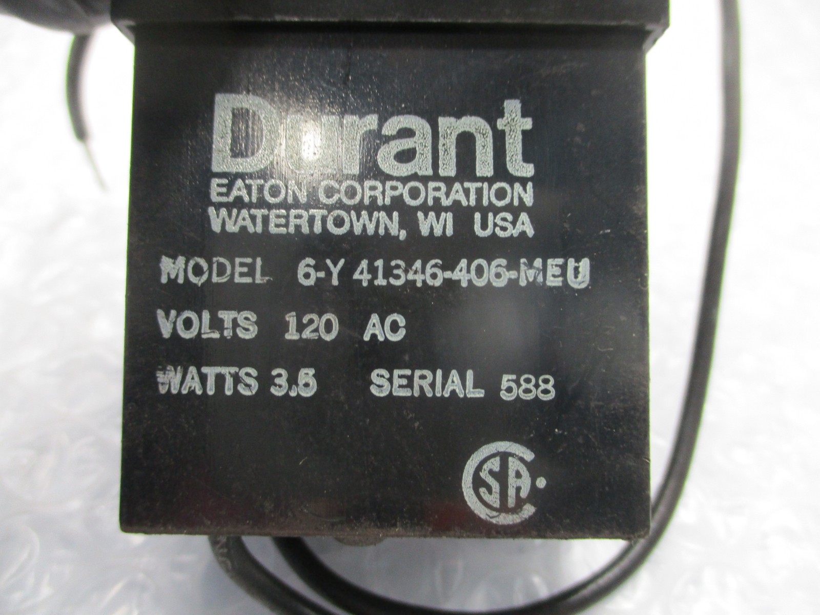 DURANT 6-Y-41346-406-MEU COUNTER NSNP