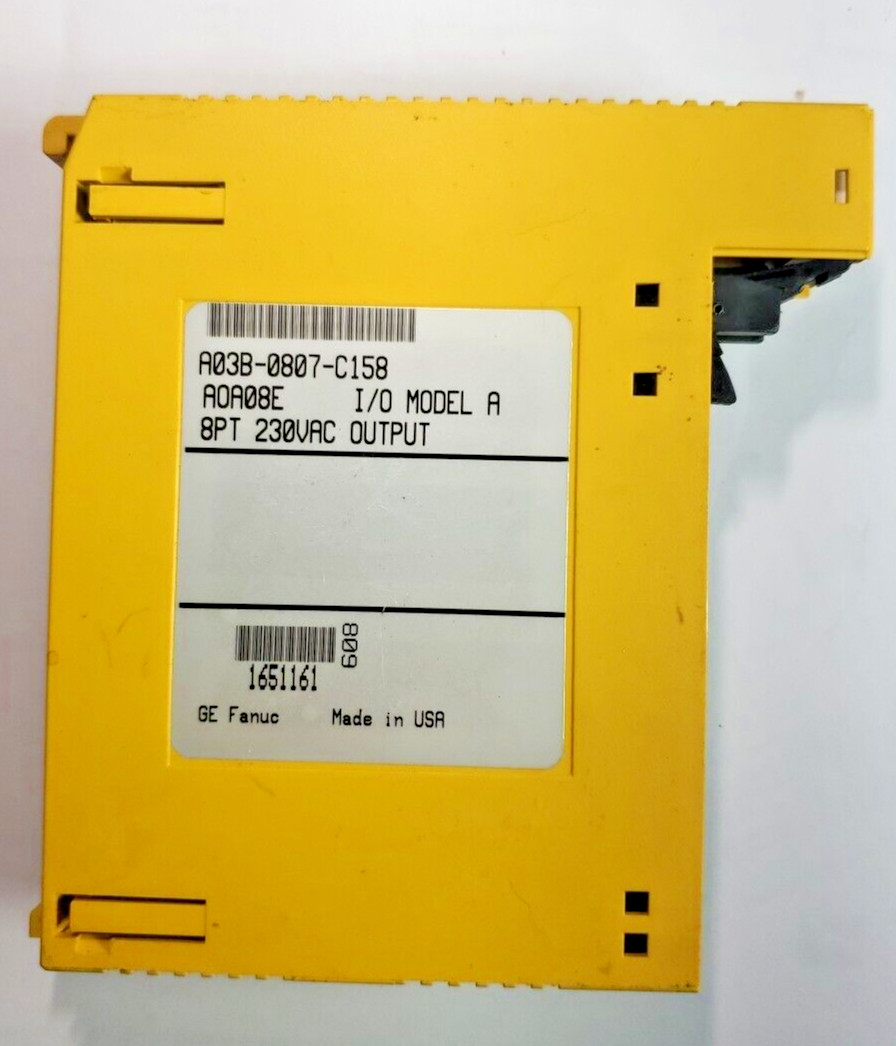 Fanuc A03B-0807-C158 AOA08E I/O Model A 8PT 230VAC Output Module