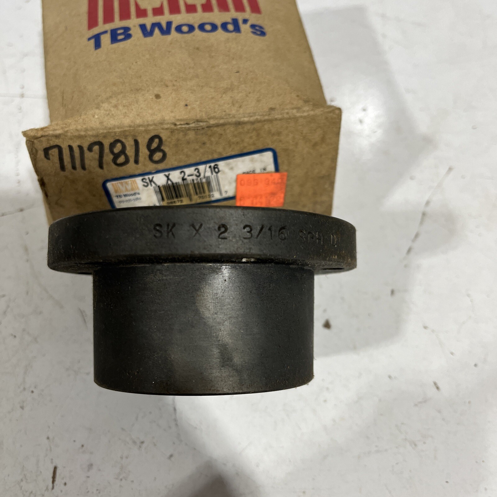 Tb Woods, Sk X 2-3/16, Bushing, 2-3/16″ Bore