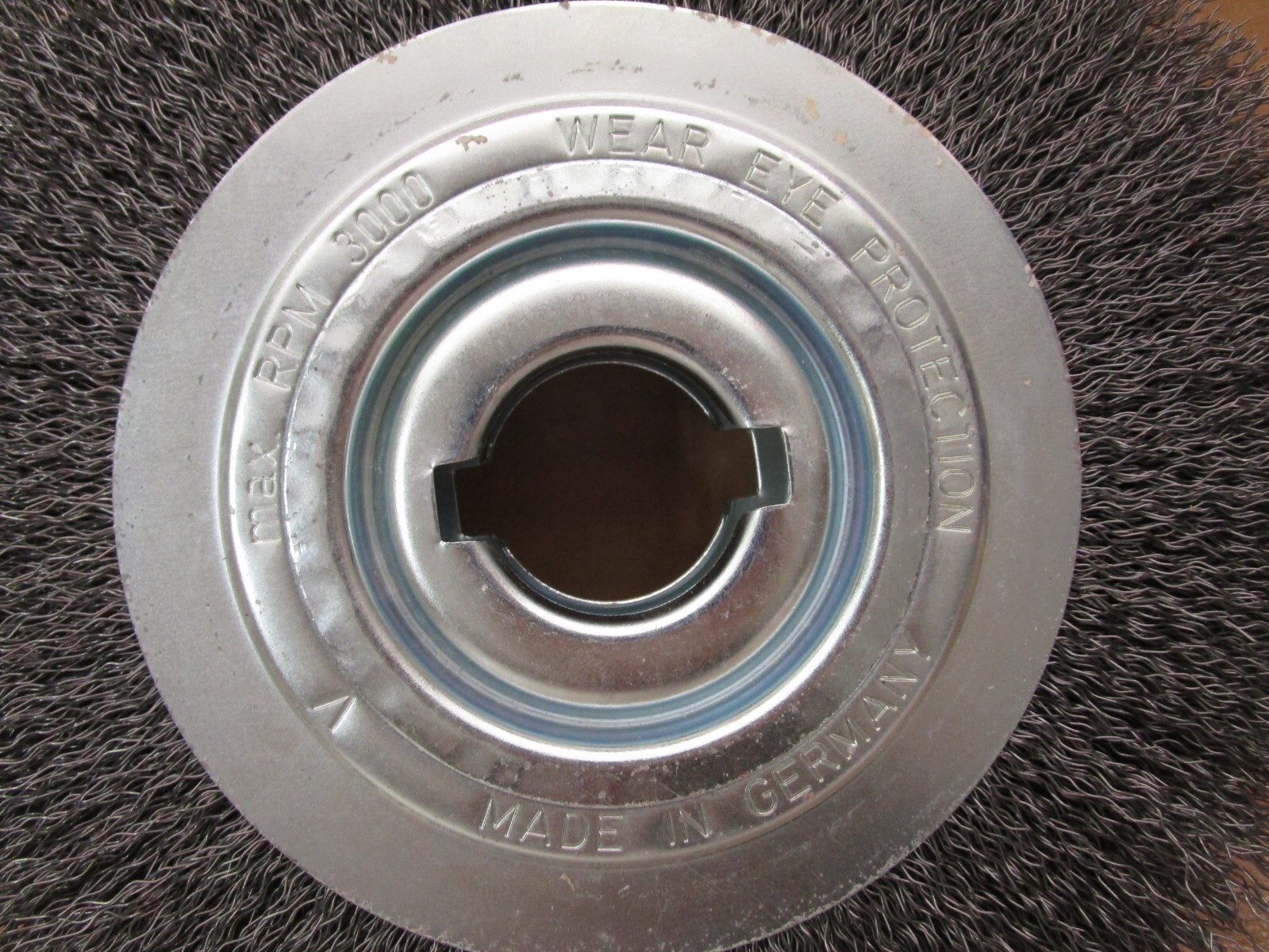 New Open Box Kent Corp. KT#0111-3550-L Wheel Brush 12″D 4″d 0.02″ Wire 51771HM