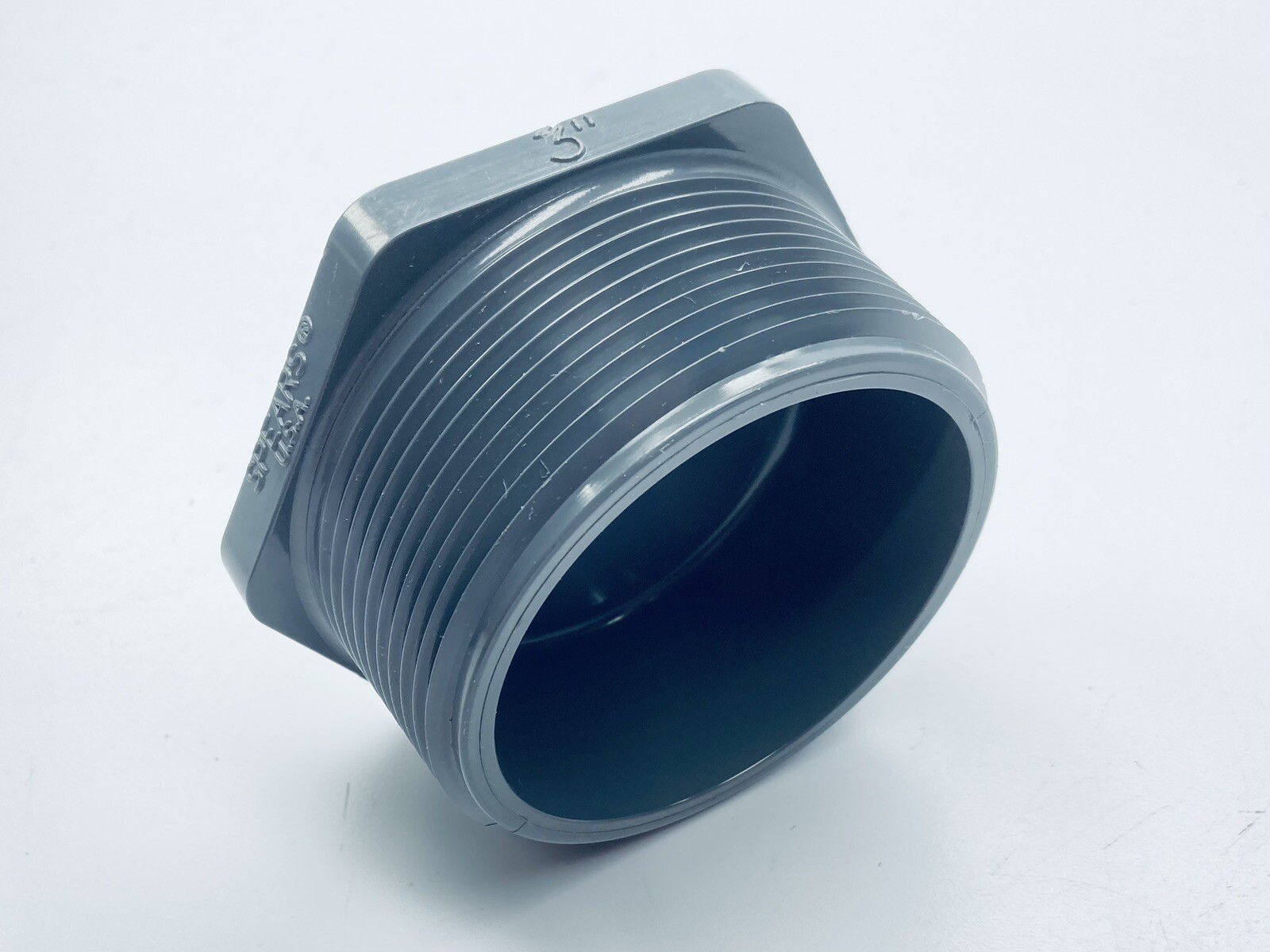 UNUSED SPEARS 850-030C THREADED 3″ PVCI PLUG SCH 80 MPT