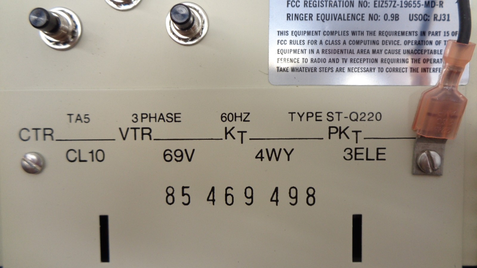 NEW SCHLUMBERGER ST-Q220 RELAY DIGITAL