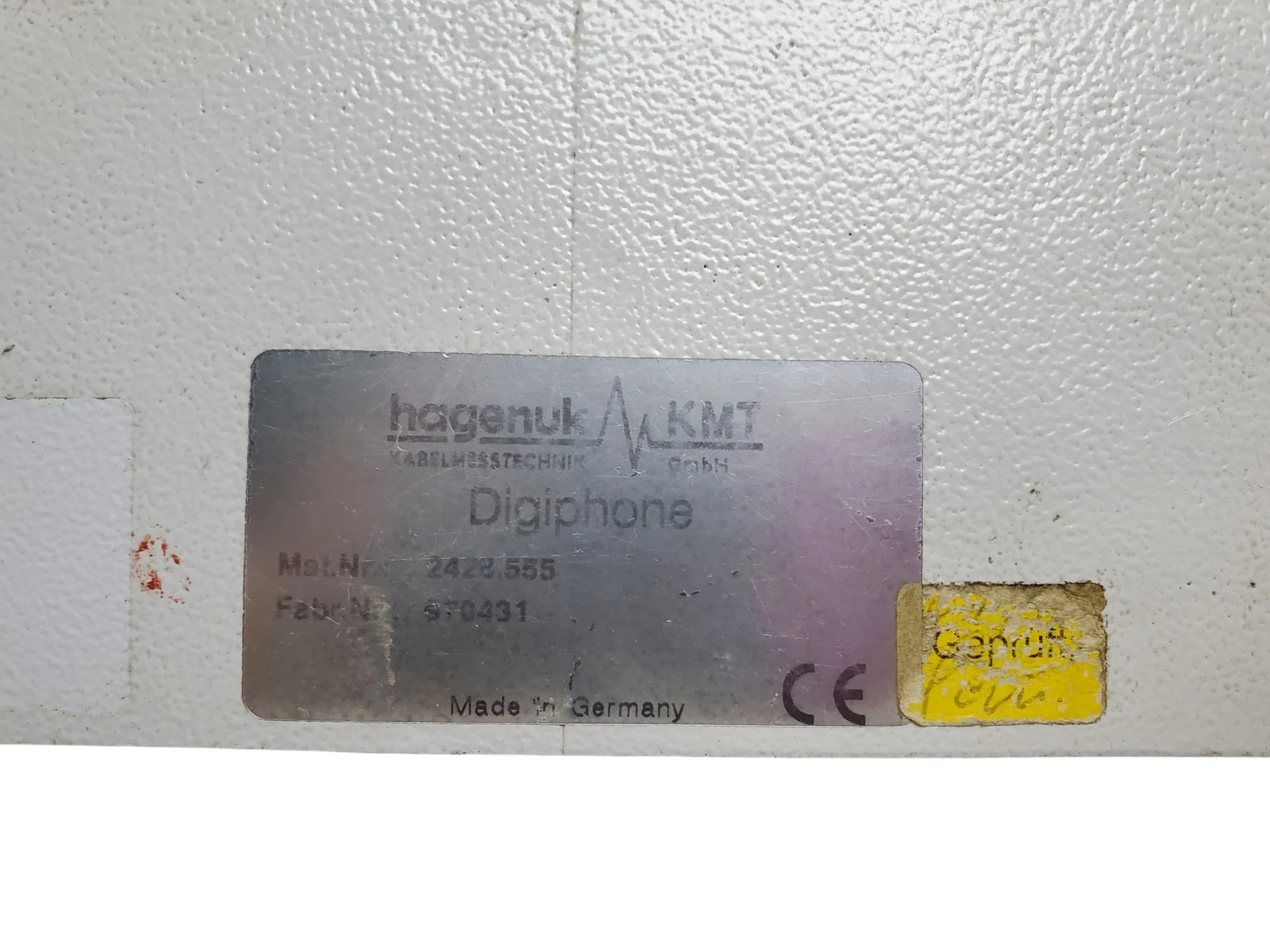 Hagenuk KMT Digiphone – Underground Cable Fault Locator *READ*