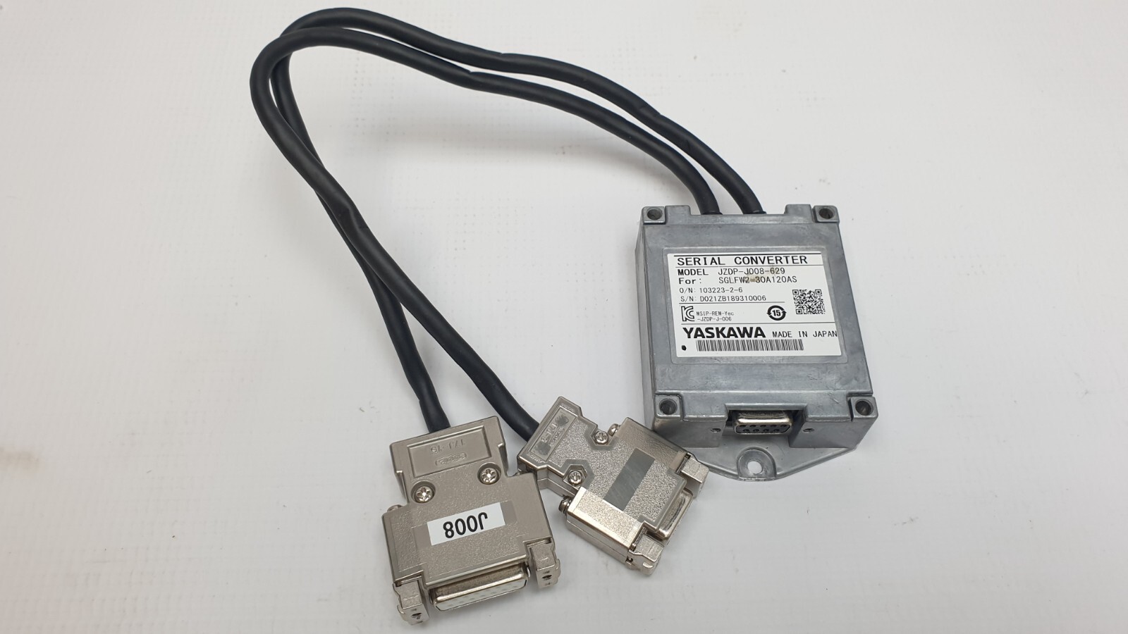 Yaskawa Serial Converter JZDP-J008-629 for SGLFW2-30A120AS – Used