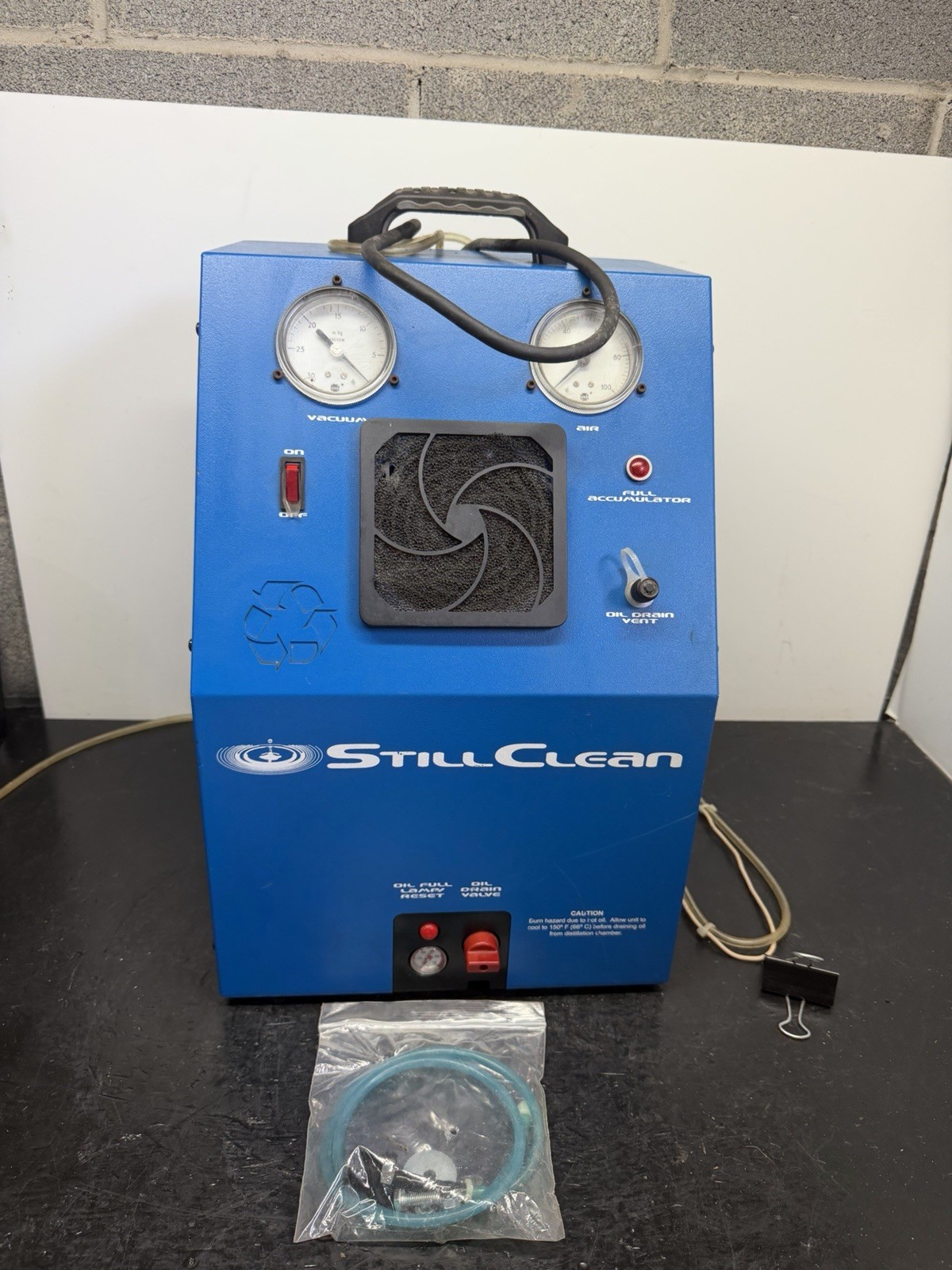 StillClean SC 100 Portable Solvent Recycler Blue