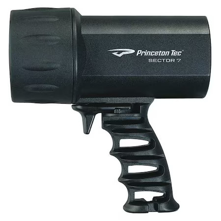 Princeton Tec S722-Bk Industrial Spotlight, Led, Black