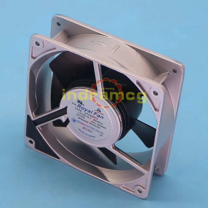 1PCS New ROYAL FAN UTHS457C Metal Cooling Fan AC 230V 20/18W