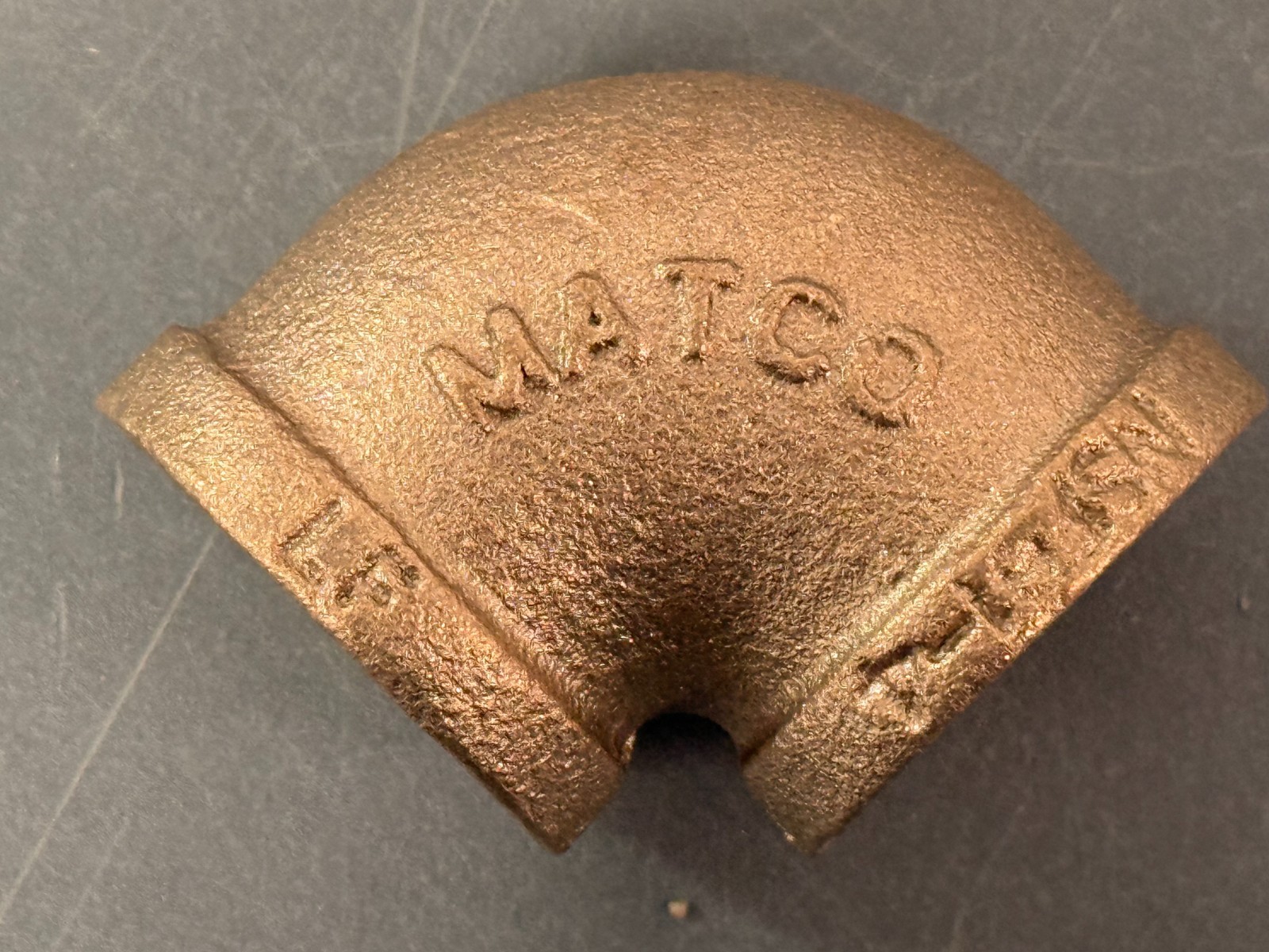 (QTY 5) Matco-Norca 3/4″ x 3/4″ Lead-Free 90° Female Brass Elbows B-L9004LF