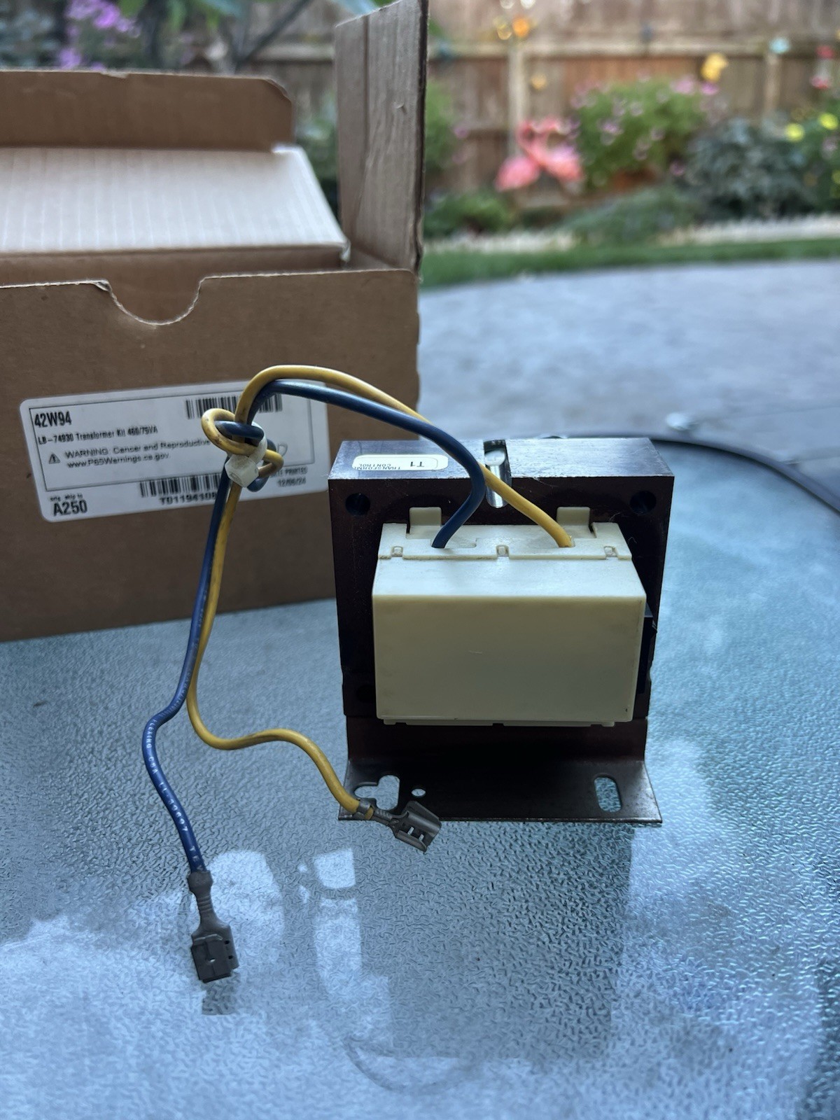 ARMSTRONG 42W94 LB-74930 Transformer Kit 460/75va