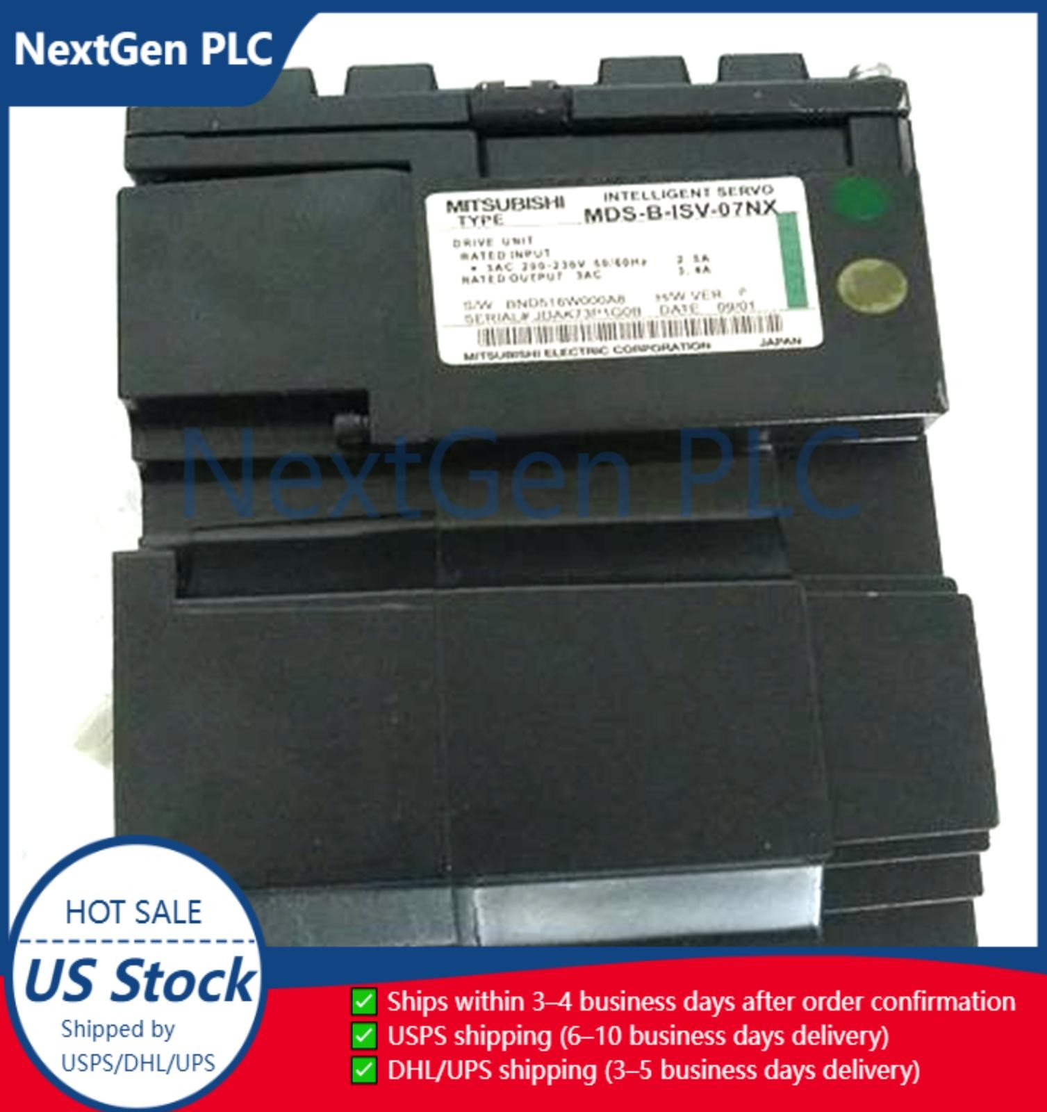NEW MITSUBISHI MDS-B-ISV-07NX Servo Drive MDSBISV07NX