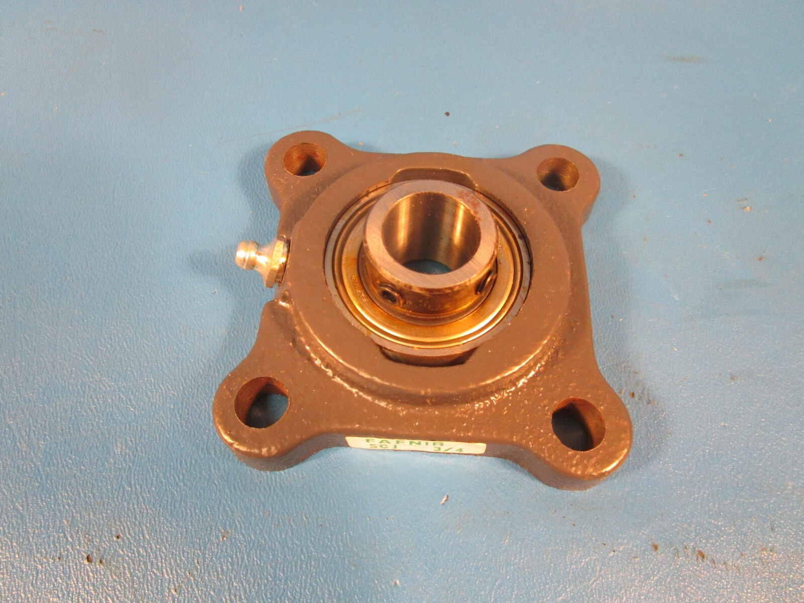 Fafnir SCJ 3/4, 4 BOLT FLANGE BEARING UNIT, 3/4″ BORE, 3-1/2″ BOLT, SET SCREW (T