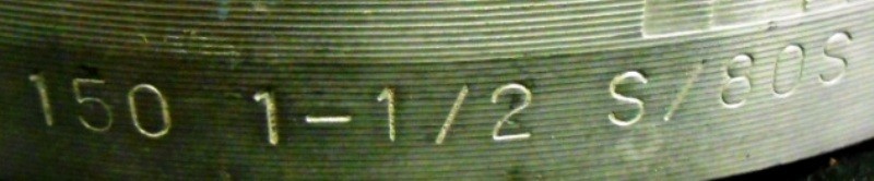 ANSI WELD NECK FLANGE, SA182/A182, F316L, 150, 1-1/2″, S/80S, 43744, TK, B16.5