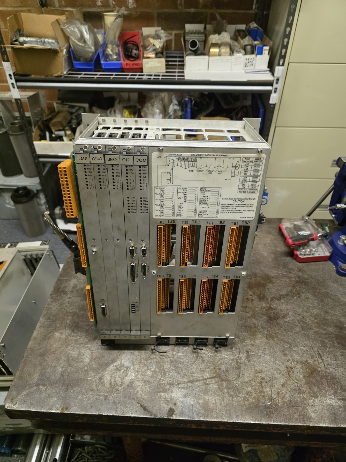 VAN DORN PATHFINDER 5000 Control Rack Complete