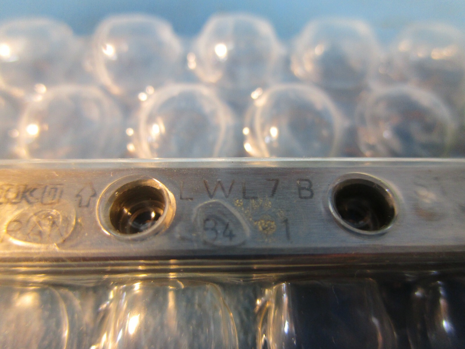 IKO LWLG7B + 120mm, One LWLG7B Linear Guide Block on a 120mm Rail
