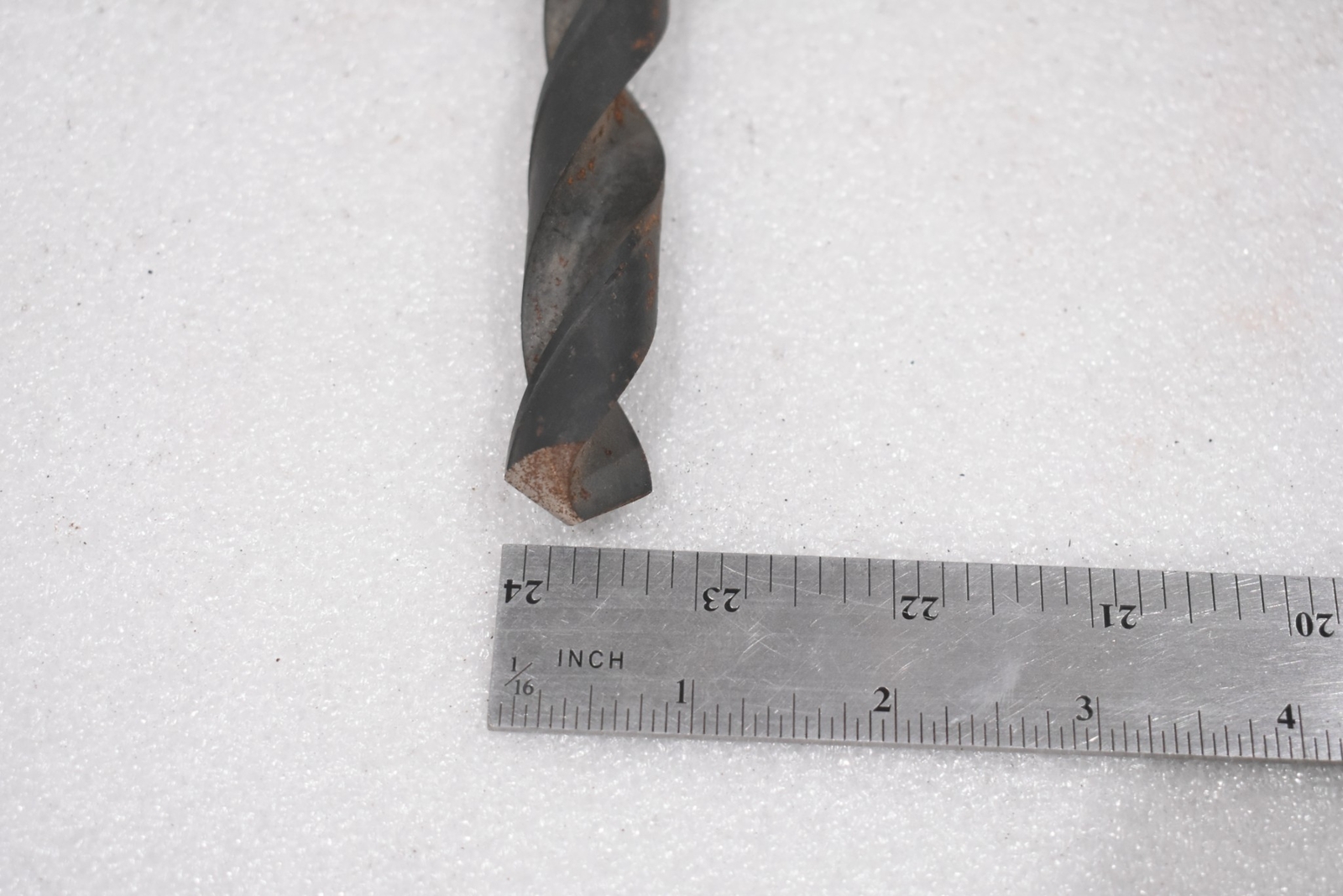 TRW 3/4″ HIGH SPEED TAPER SHANK DRILL BIT 10″ LENGTH