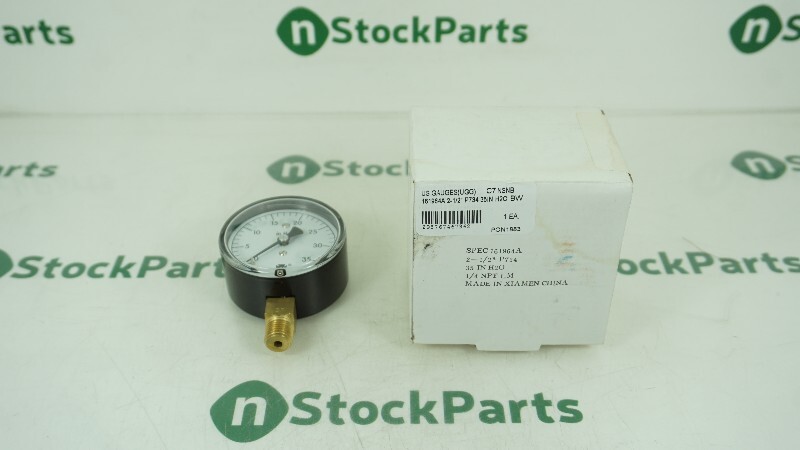 US GAUGE 161964A 2-1/2″ P734 35IN H2O 1/4″NPT LM NSNBC7