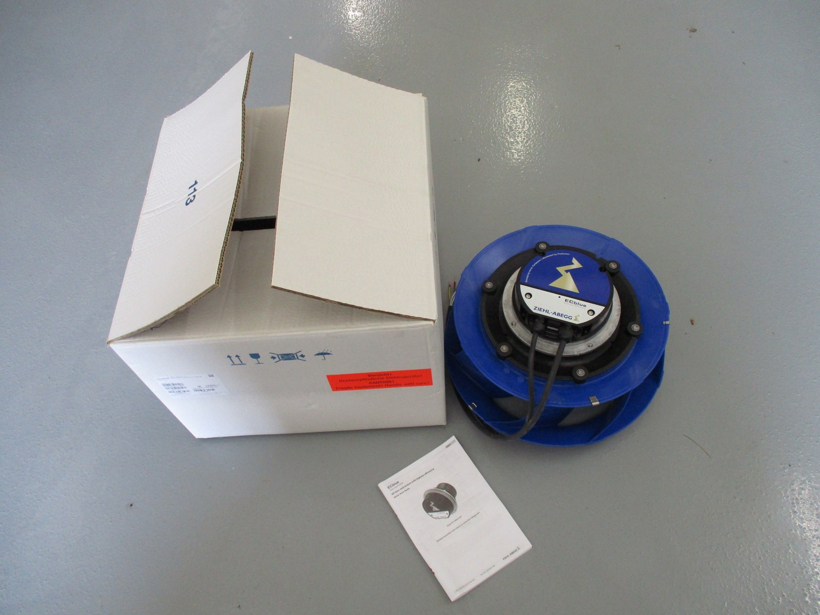 Ziehl-Abegg RH35V-6IK.BD.VR Centrifugal Fan 186261