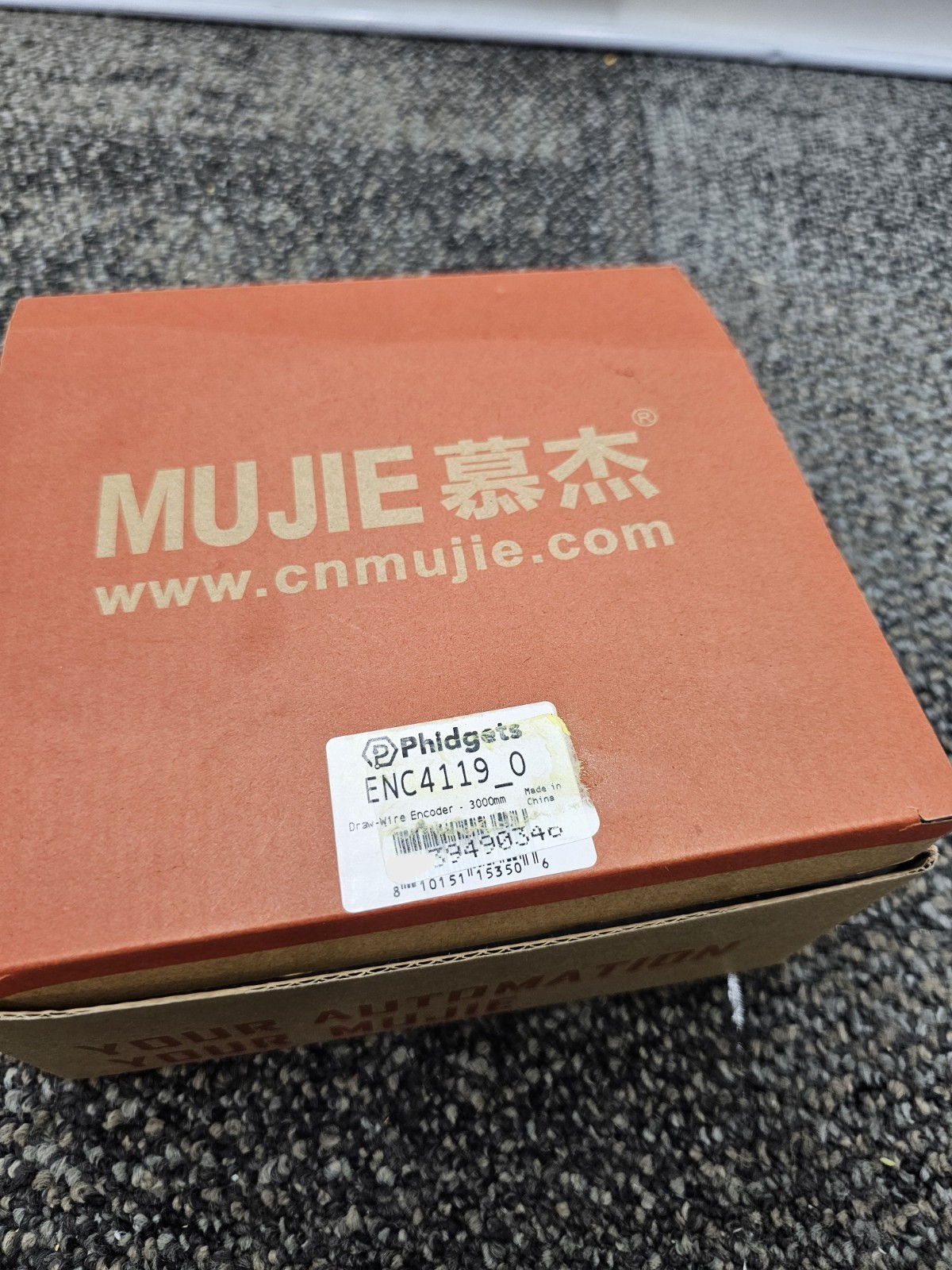 Phidgets ENC4119_0 Draw-Wire Encoder – 3000mm MLX78S-F-(2500)BZ5F2-3M
