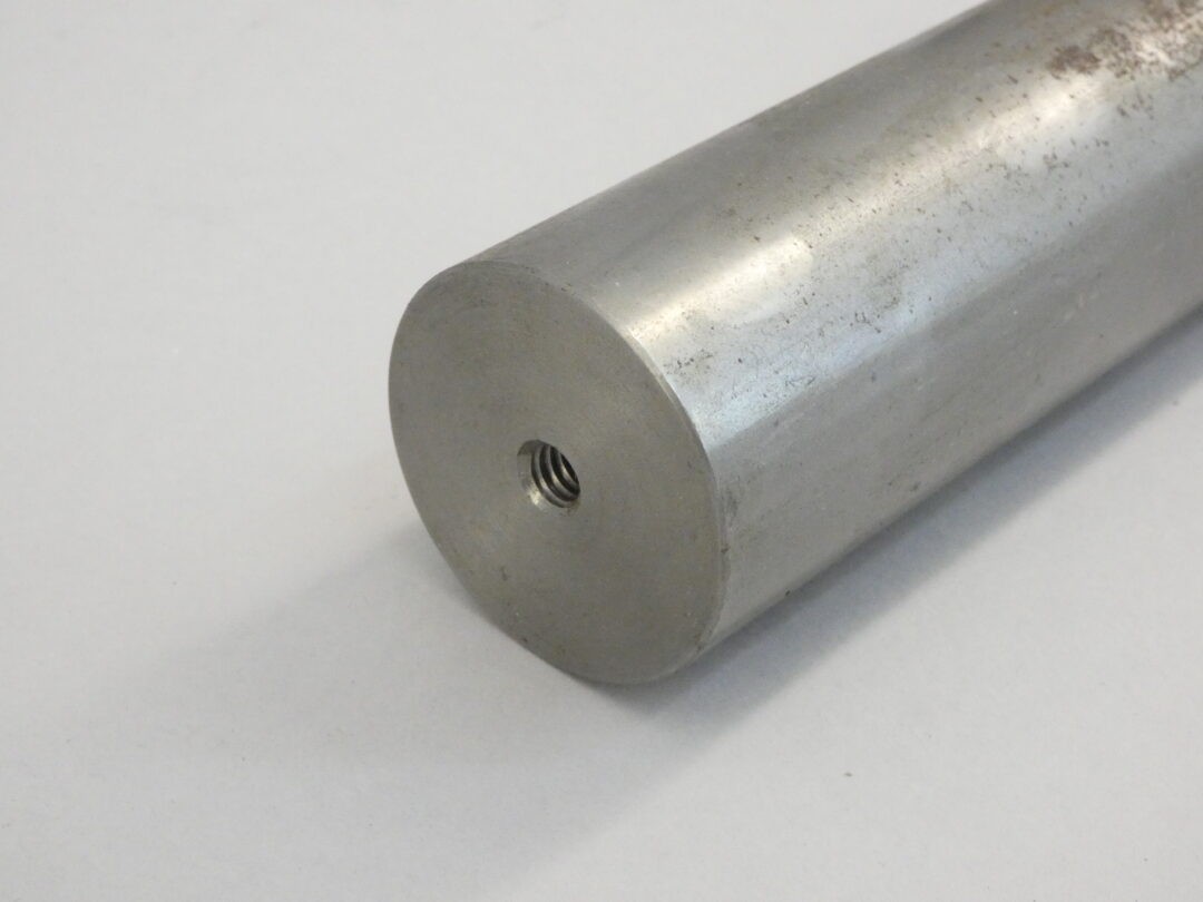 Drive Shaft 1-1/2″ OD x 7-1/2″ Two Tapped Ends Steel