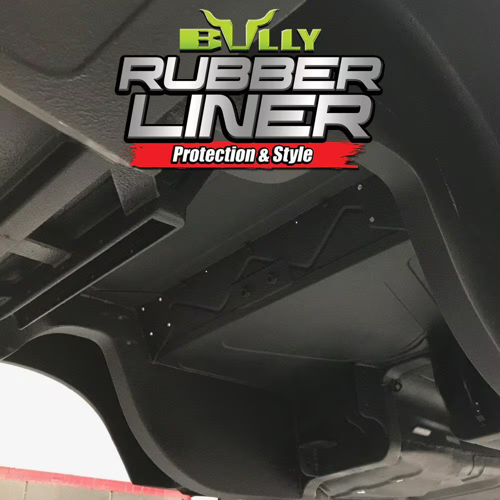 Environmentally Friendly Water Based Rubber Truck Bed Liner in Midnight (4-Box)
