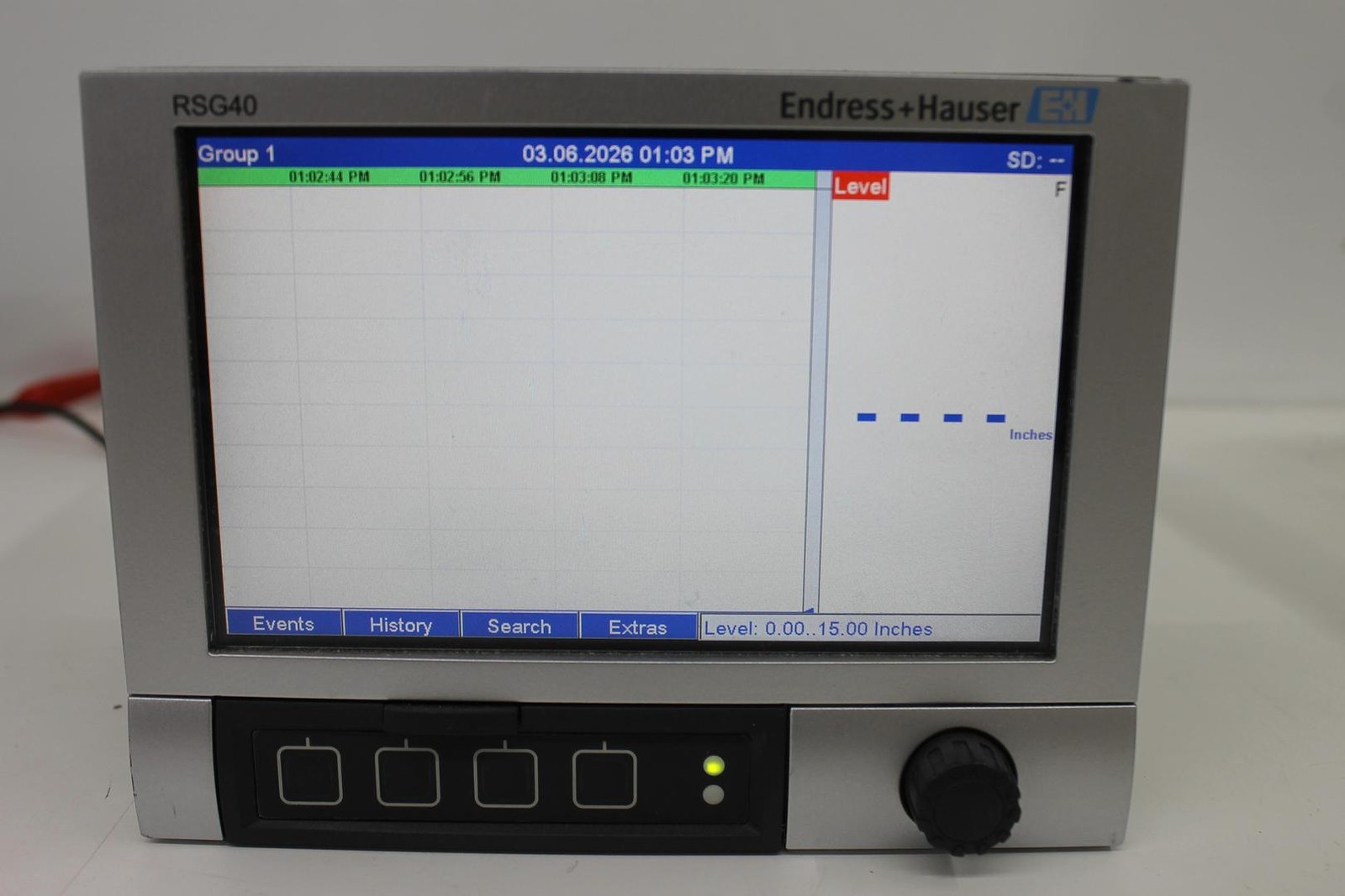 Endress+Hauser RSG40 Memograph M Data Display & Logger