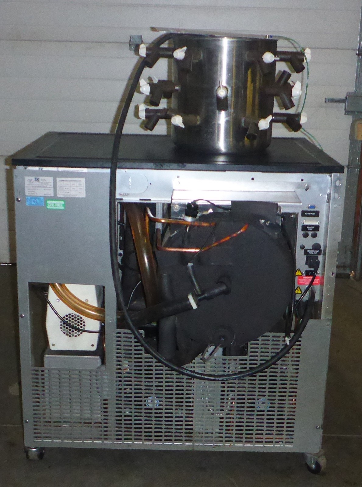VIRTIS FREEZEMOBILE 35EL FREEZE DRY SYSTEM 440134 WITH TRIVAC VACUUM PUMP