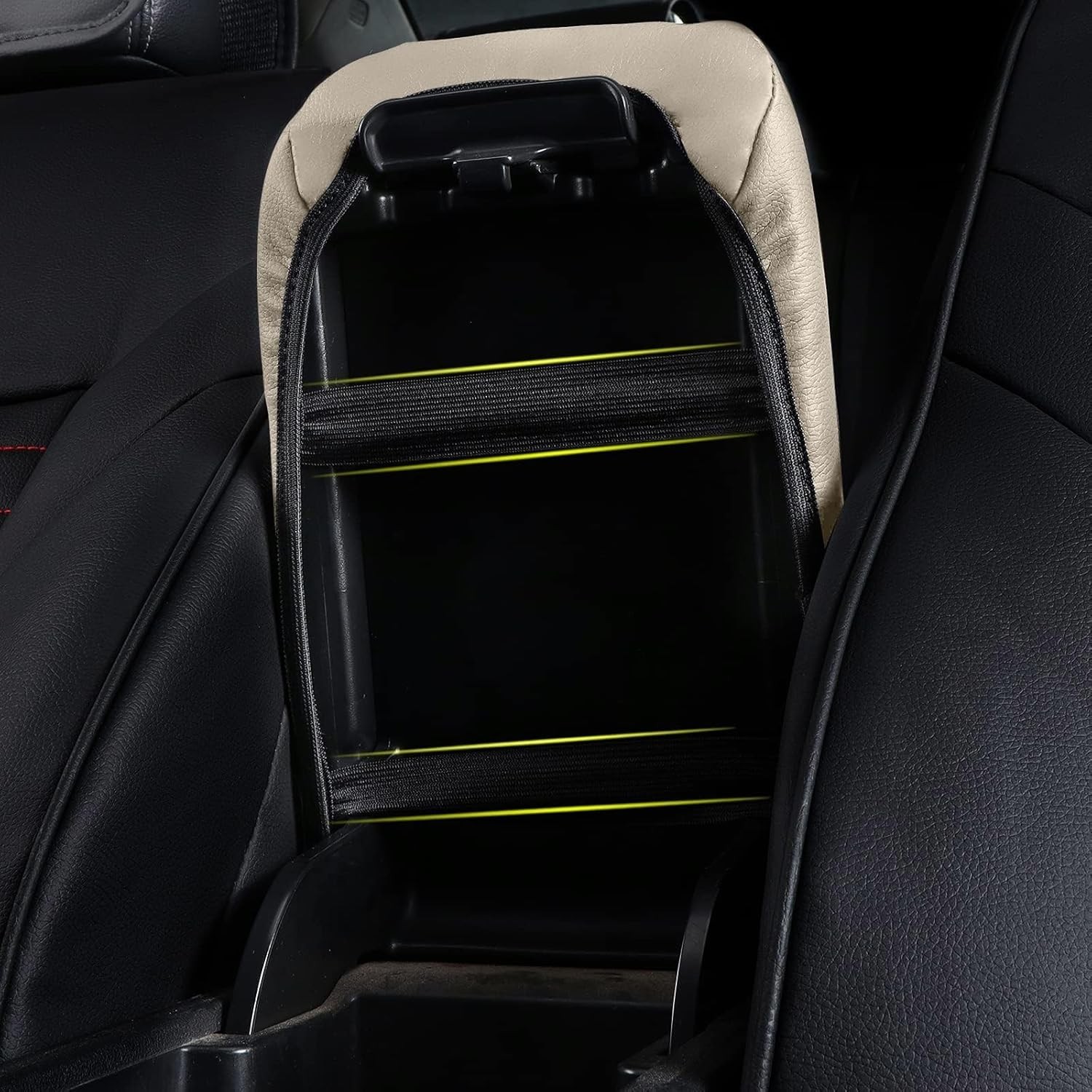 AOMSAZTO Armrest for 2016-2021 Hyundai Tucson Beige