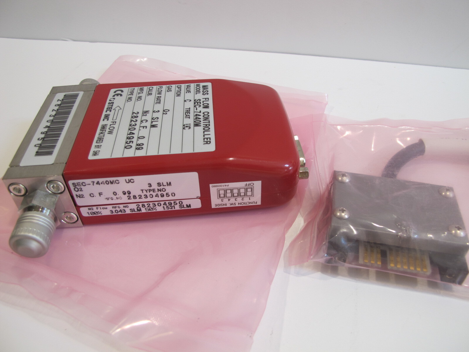 STEC SEC-7440M Mass Flow Controller (O2 / 3slm)