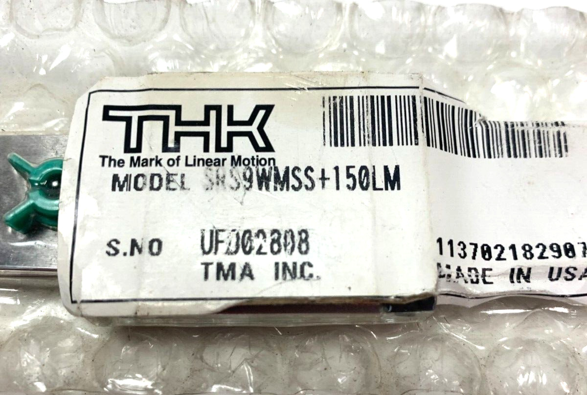 New – THK SRS9WMSS+150LM, Linear Guide Block on Rail